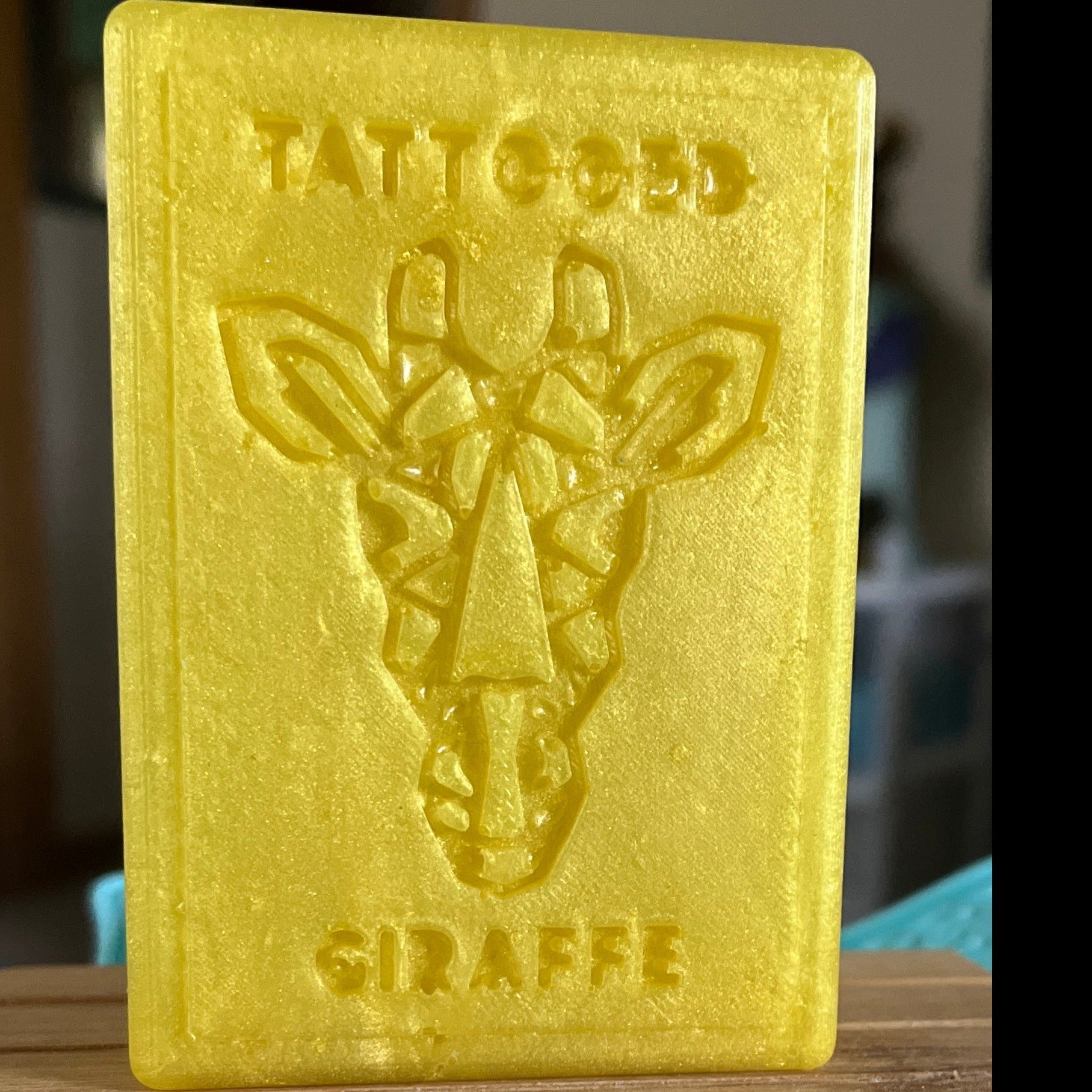 Tattooed Giraffe Logo Soap