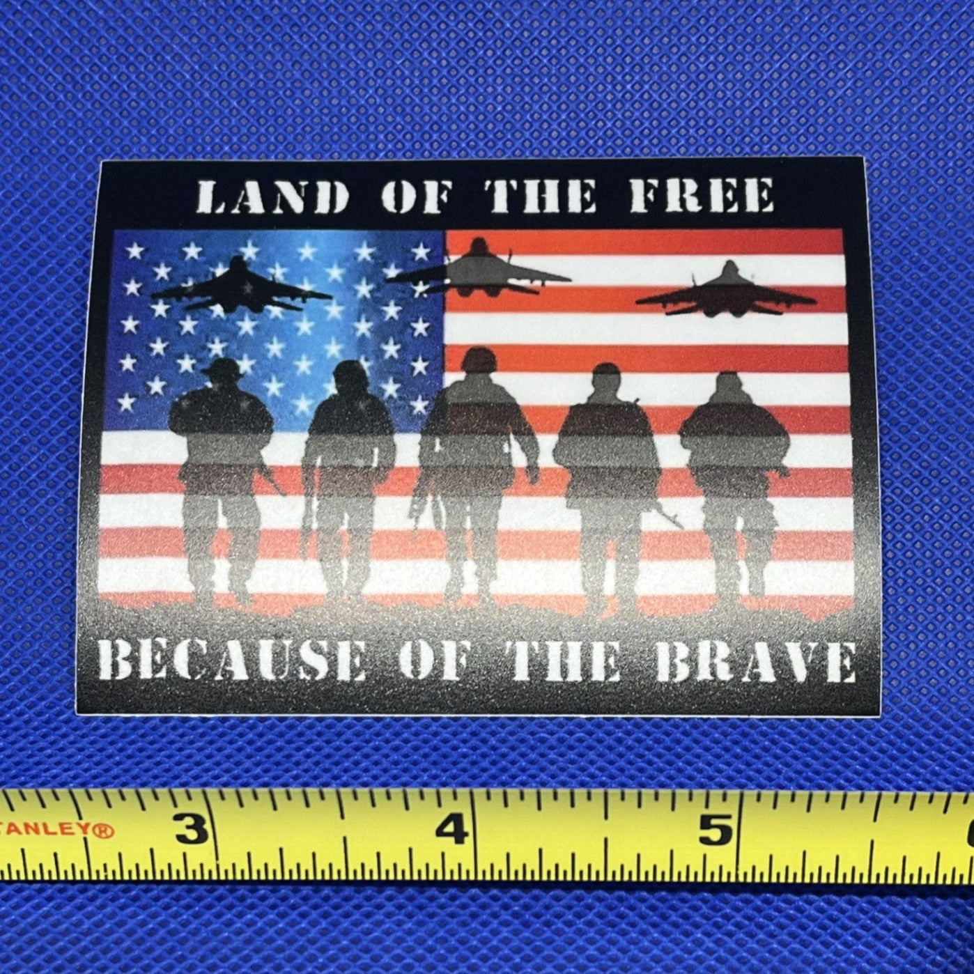 Land Of The Free Sticker